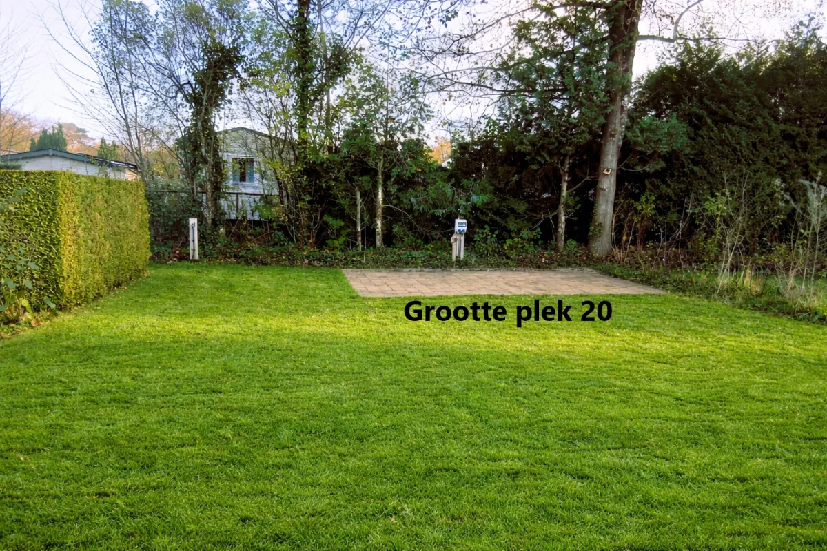 Grootte plek 20